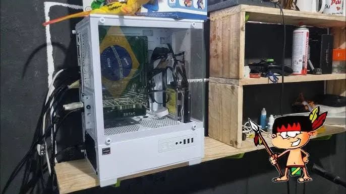 Gabinete Gamer TGT Legion, Mid-Tower, Lateral de Vidro, Branco, TGT-LGN-WH