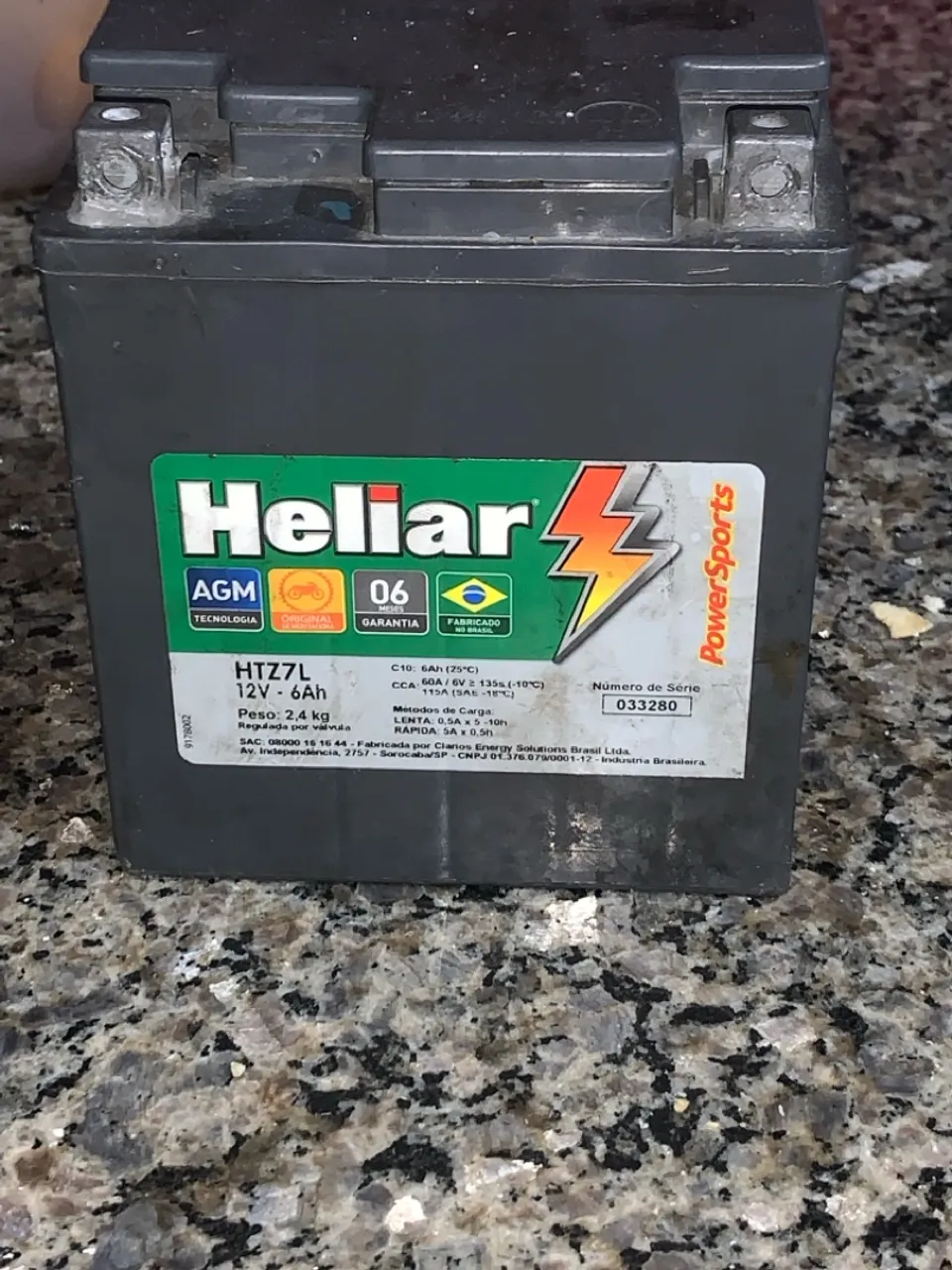 Bateria de Moto