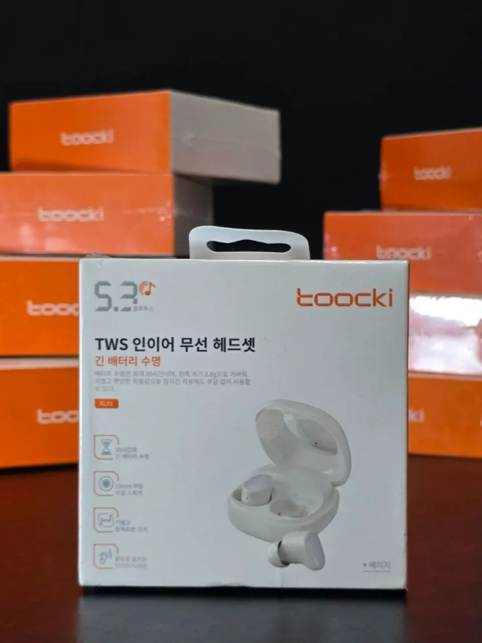 Fones de ouvido Toocki com cancelamento de ruido, resistente a água - Foto 2