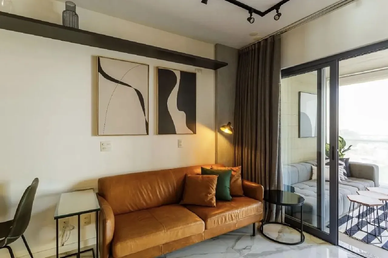 Studio mobilado no Itaim Bibi para aluguel com 45 m2 - São Paulo - SP