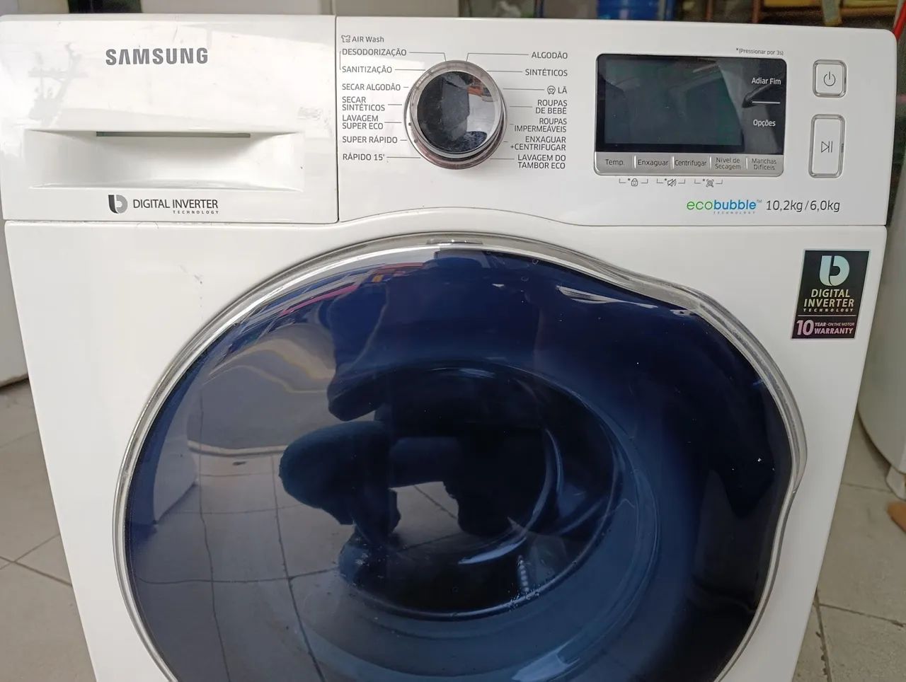 Lava e Seca Samsung 10,2kg EcoBubble - Foto 5