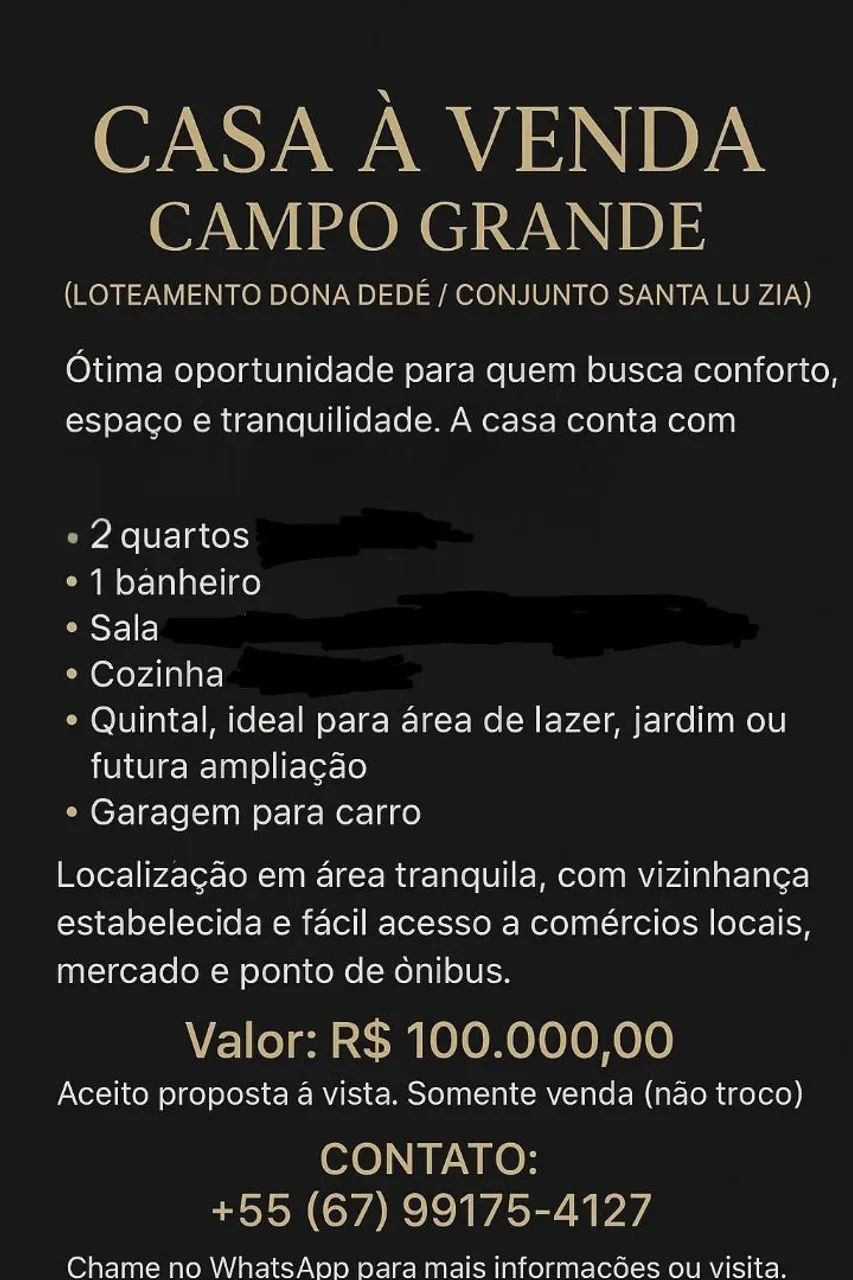 Foto - Campo Grande - Loteamento Dona Dedé