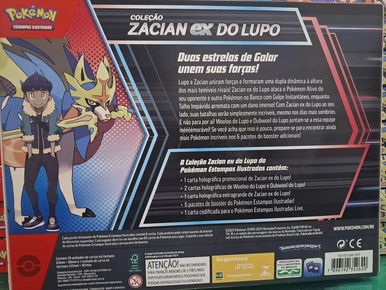 Pokemon Box de coleção Zacian ou Bellibolt - Foto 5