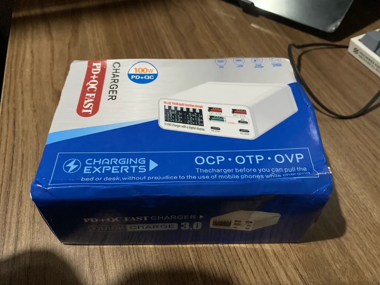 Carregador USB 6 Portas com Display Digital - Foto 2