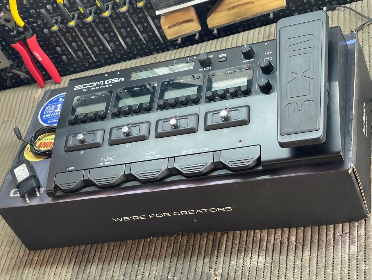 Pedaleira zoom g5n - Instrumentos musicais - Itaporanga 1454113466