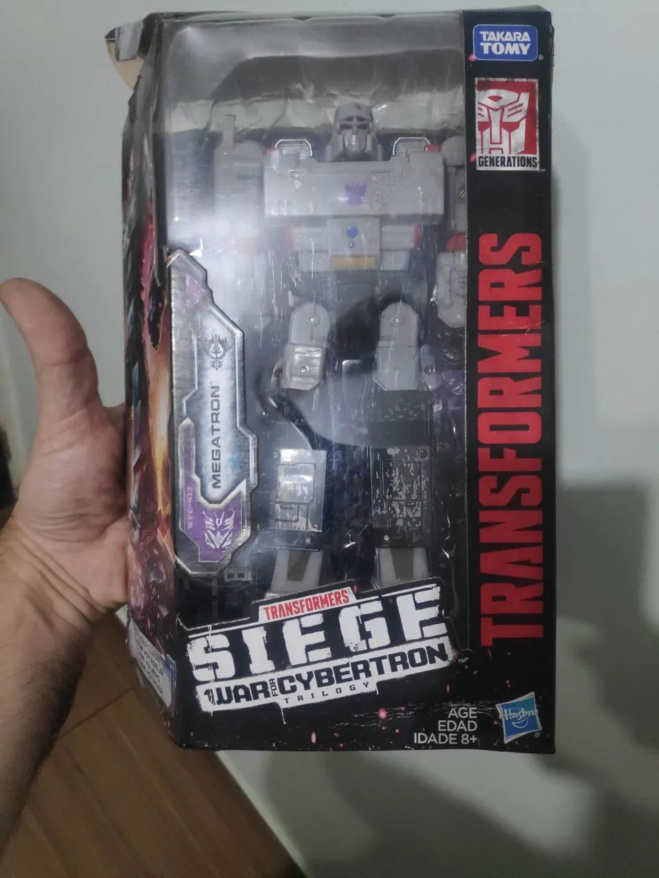Transformers Siege - Megatron - Detalhe na descrição