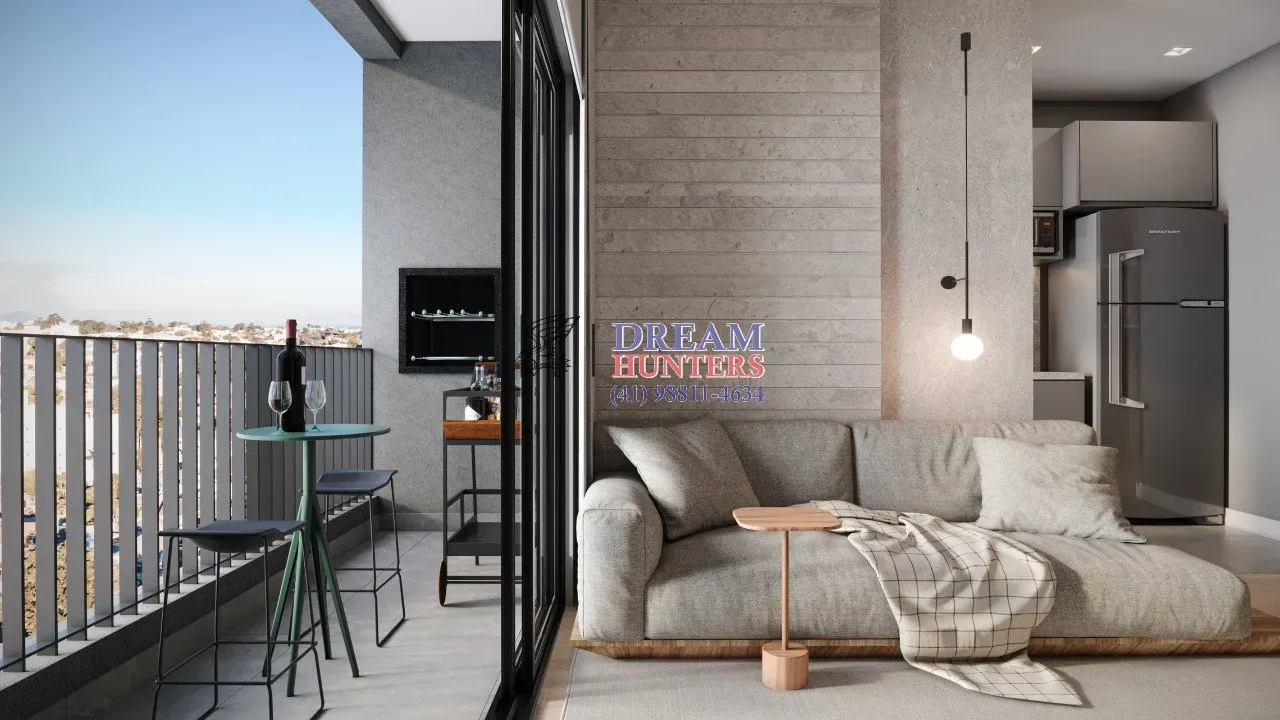 Apartamento de 64,65m² no bairro Tingui, com 3 quartos (1 suíte), 2 banheiros e 1 vaga de