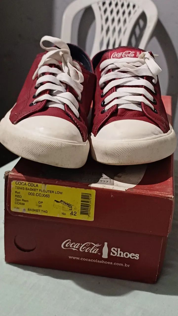 Tênis Coca-Cola Vermelho - Foto 3