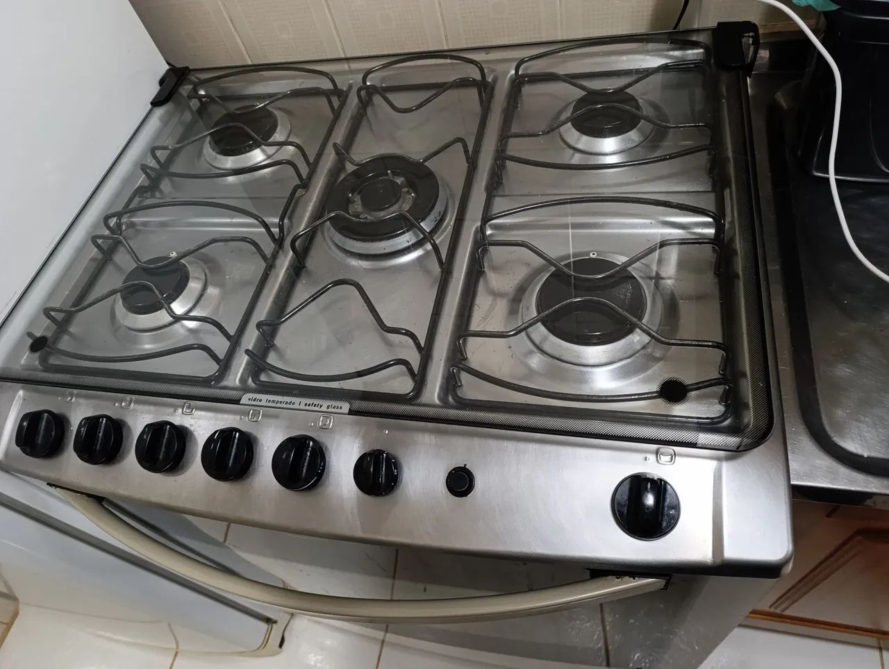 Fogão 5 Bocas - usado 