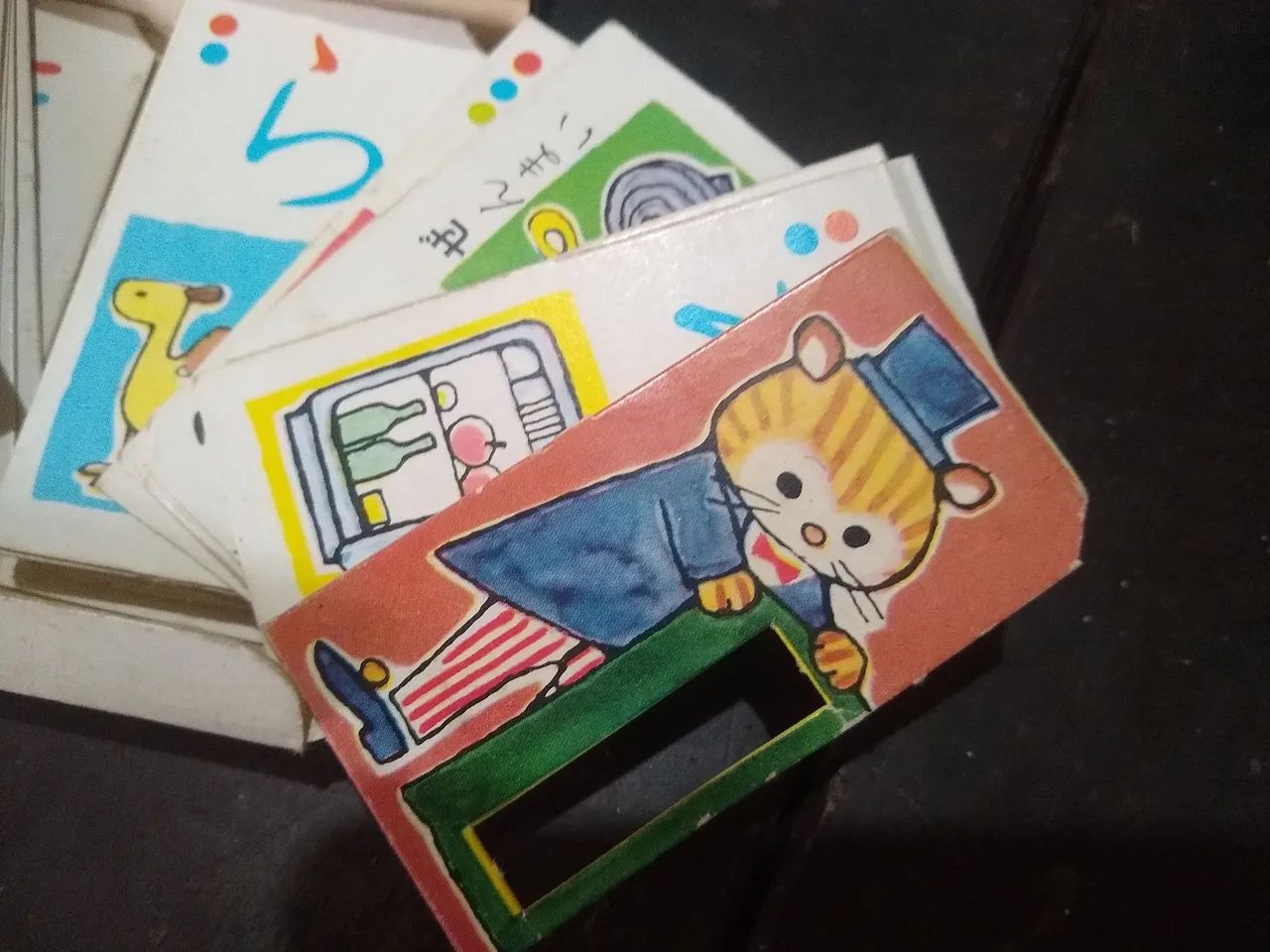 Cartas Infantil Ilustrado em Japonês - Hiragana Card - Foto 4