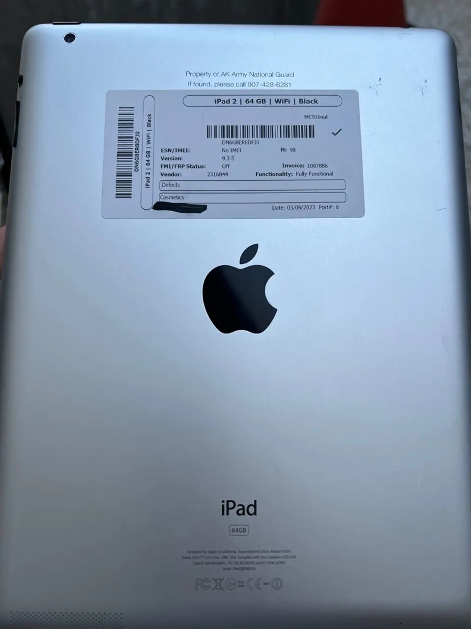 iPad 2 64GB Wi-Fi Preto