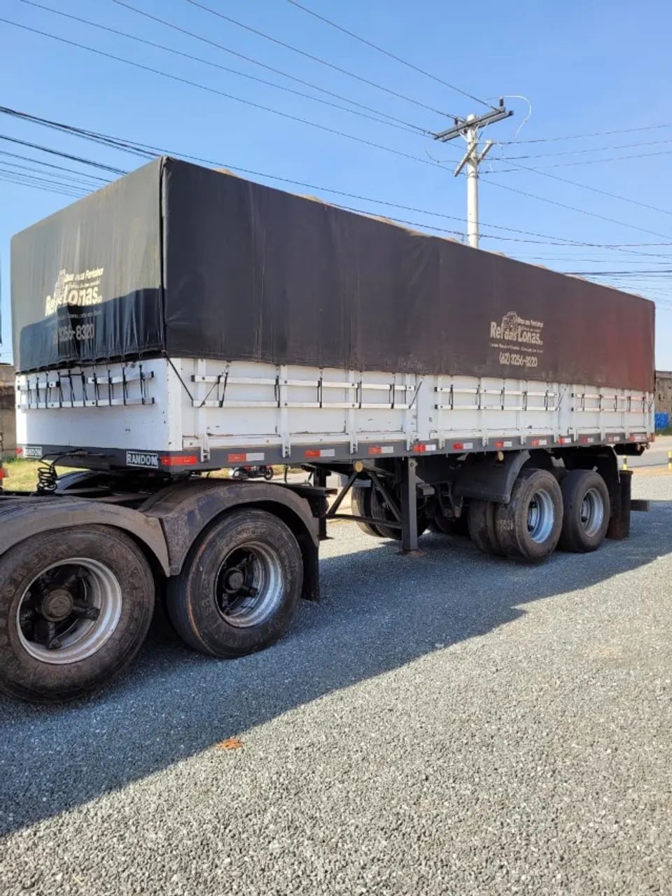 BITREM RANDON GRANELEIRO 2008 - 2008 BRANCO COM LONA PRETA - Foto 12