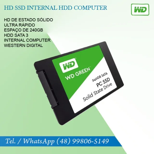 Hd ssd 240GB Sata Western Digital Original