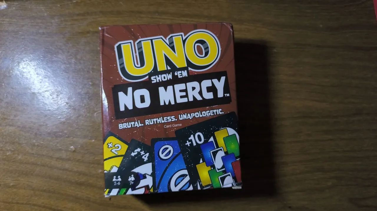 Jogo de Cartas UNO Show 'Em No Mercy