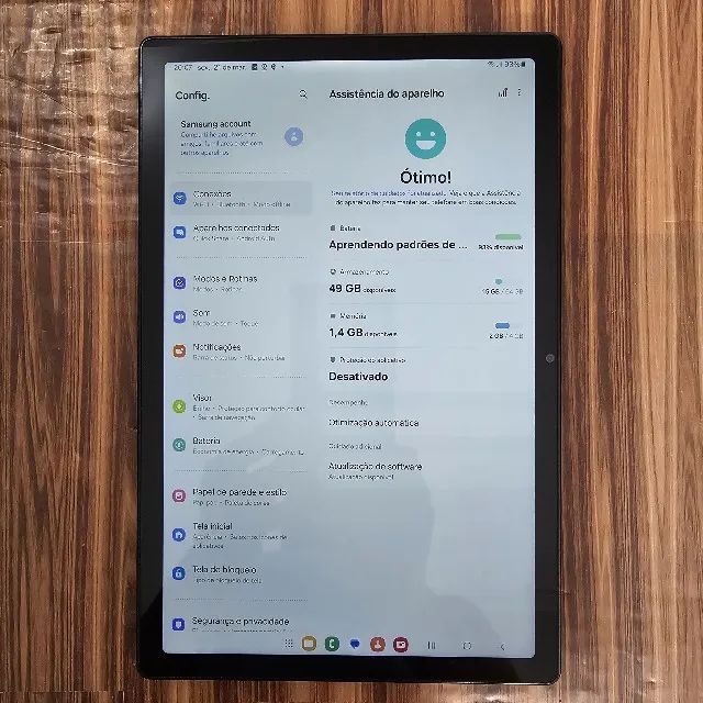 Samsung Galaxy Tab A8 Wi-Fi 64GB Tela 10.5 Capa Carregador e Cabo