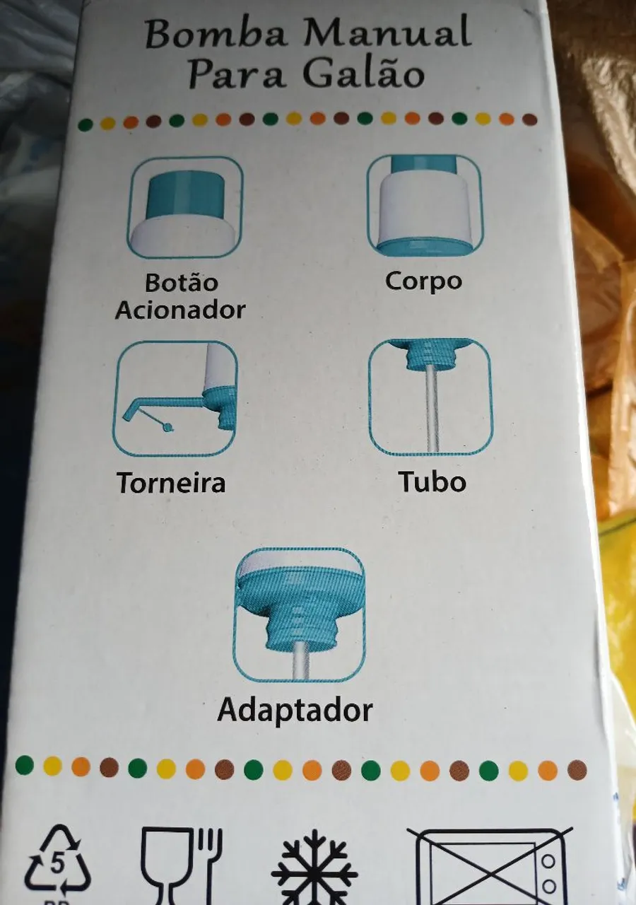 Bomba Manual Para Galão de Água