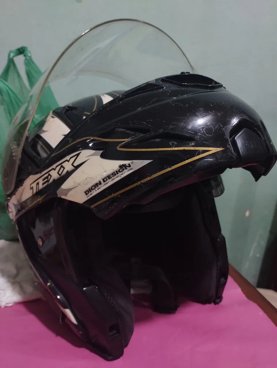 Capacete Texx Dion Design Preto