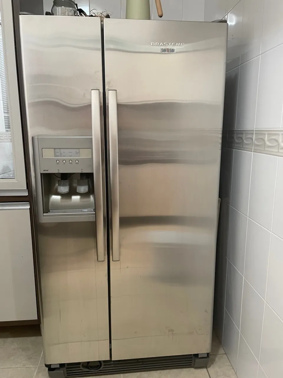Geladeira Brastemp Side by Side Inox