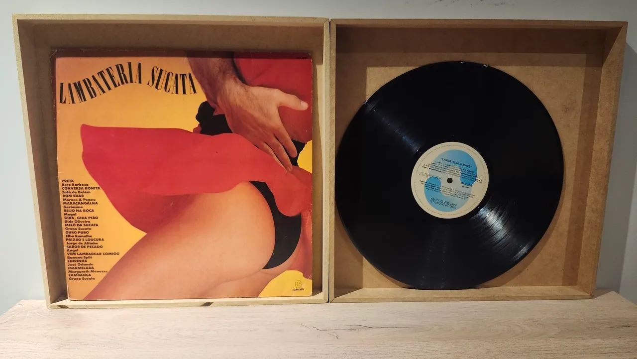 LOTE 3 LPS RAINHA DA SUCATA - disco de vinil 1990 - Foto 5