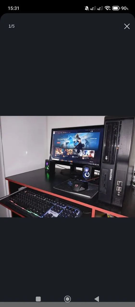 Computador game completo 64330130089474121