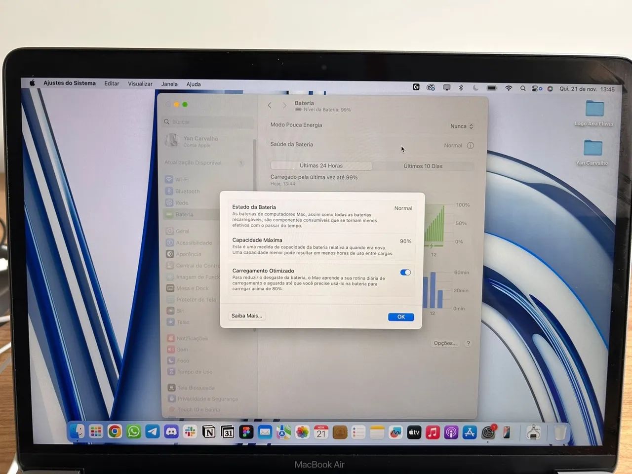 MacBook Air  M1 2020 - Notebook Apple - Foto 3
