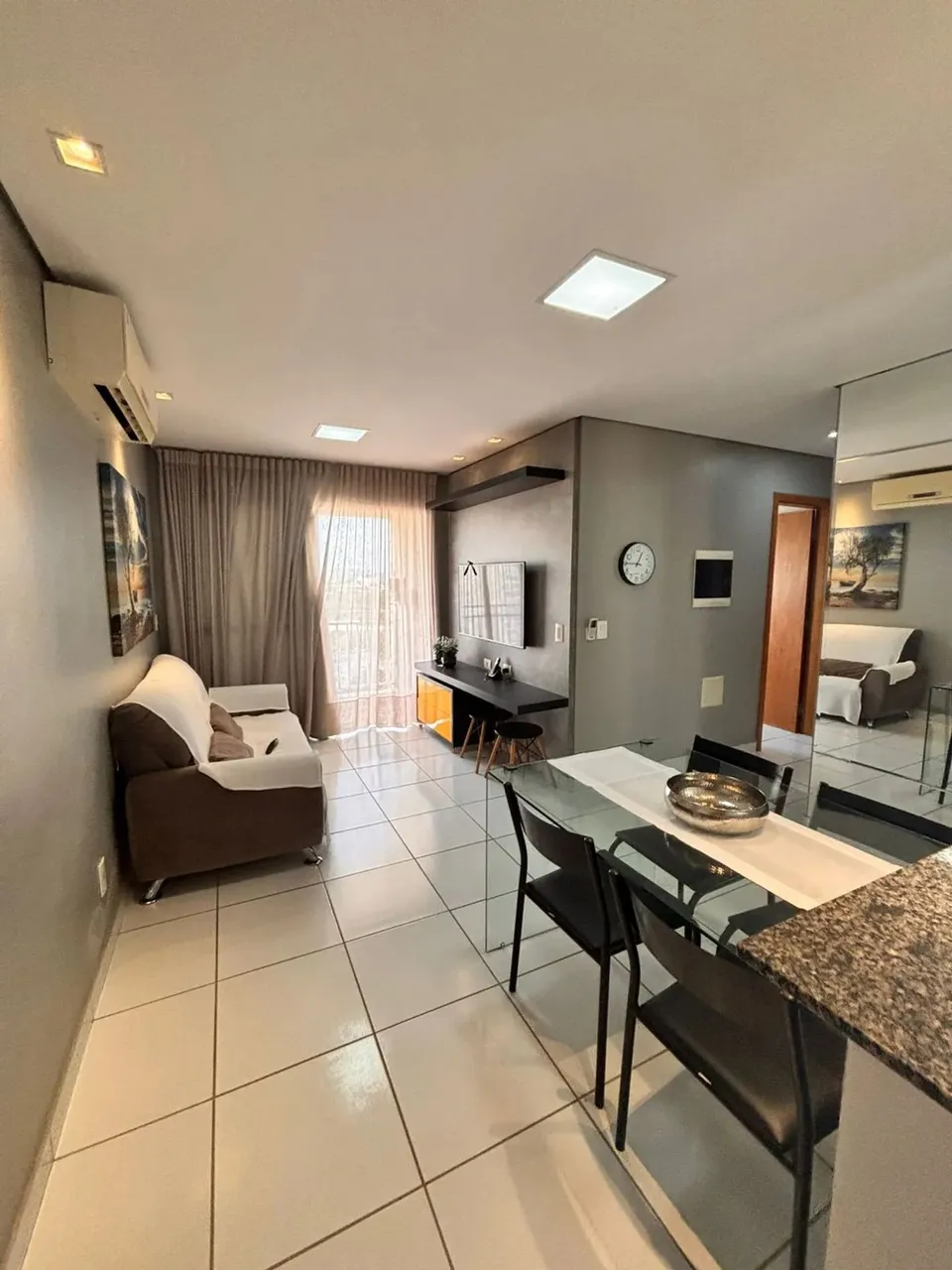 Apto Jardim Olivia Mobiliado-66M²-2 Quartos Sd 1 Suíte-Jardim Mariana-Cuiabá-MT