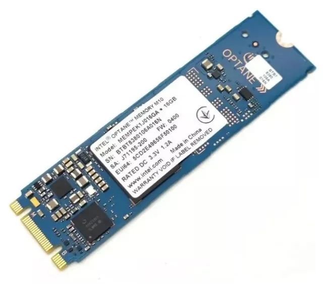 Memoria Intel Optane 16gb M.2