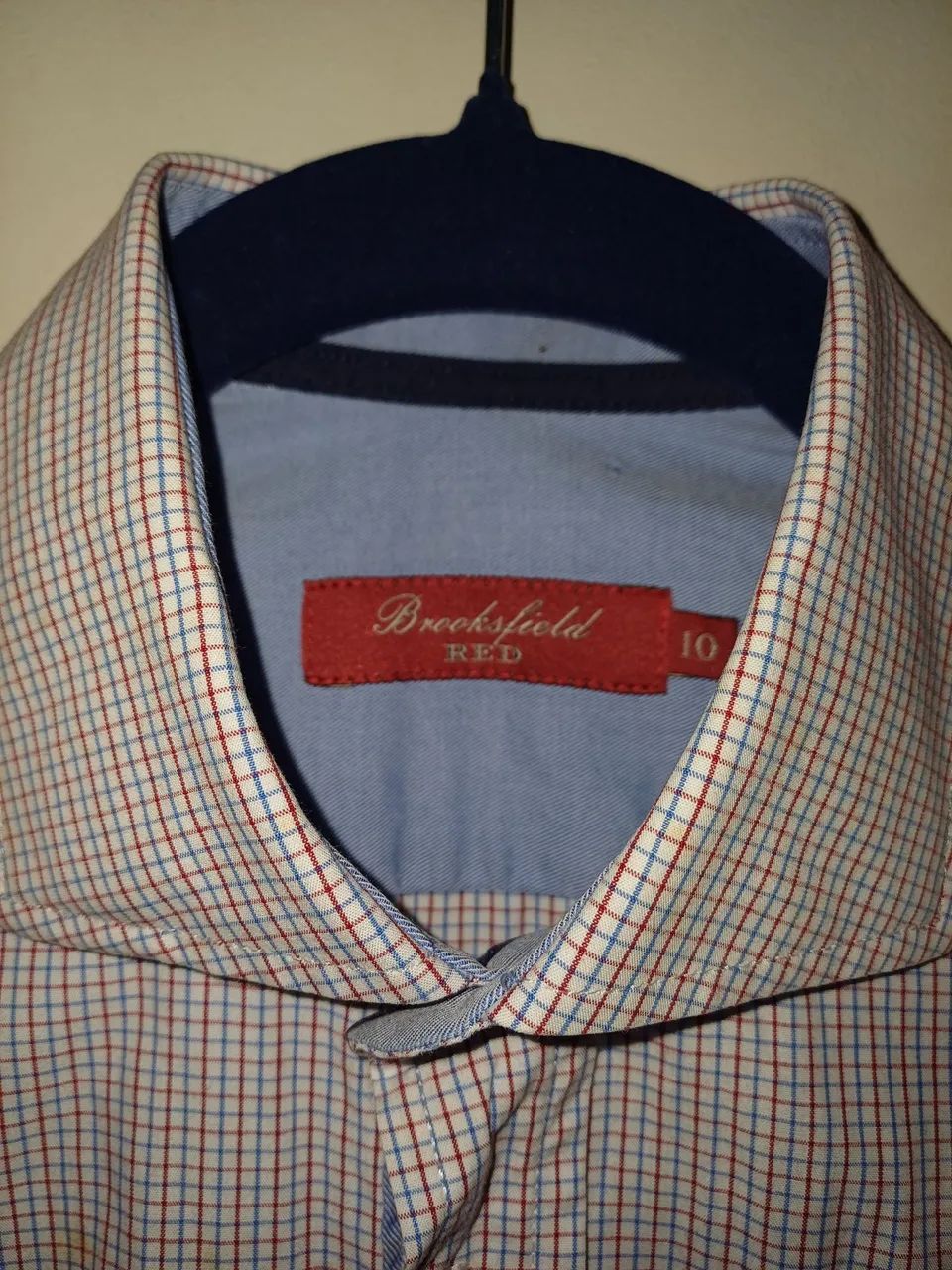 Camisa Xadrez Infantil Brooksfield semi-nova  - Foto 3