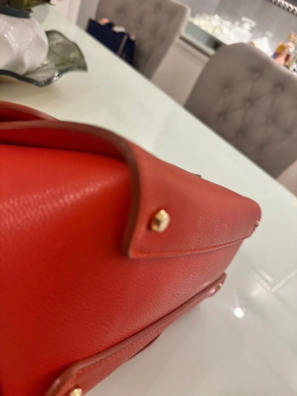 Bolsa de mão laranja Dolce & Gabbana - Foto 4