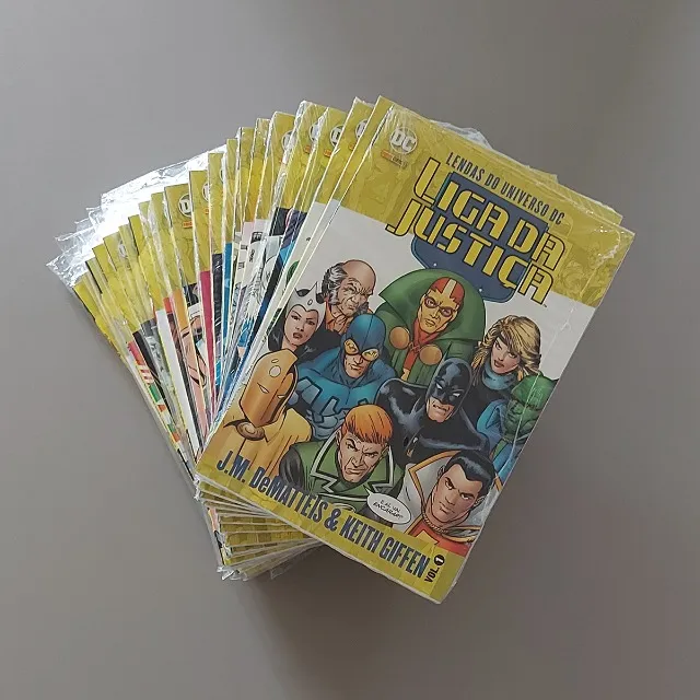 Lendas do Universo DC: Liga da Justiça 1 a 21 - Completo - Novos e Lacrados