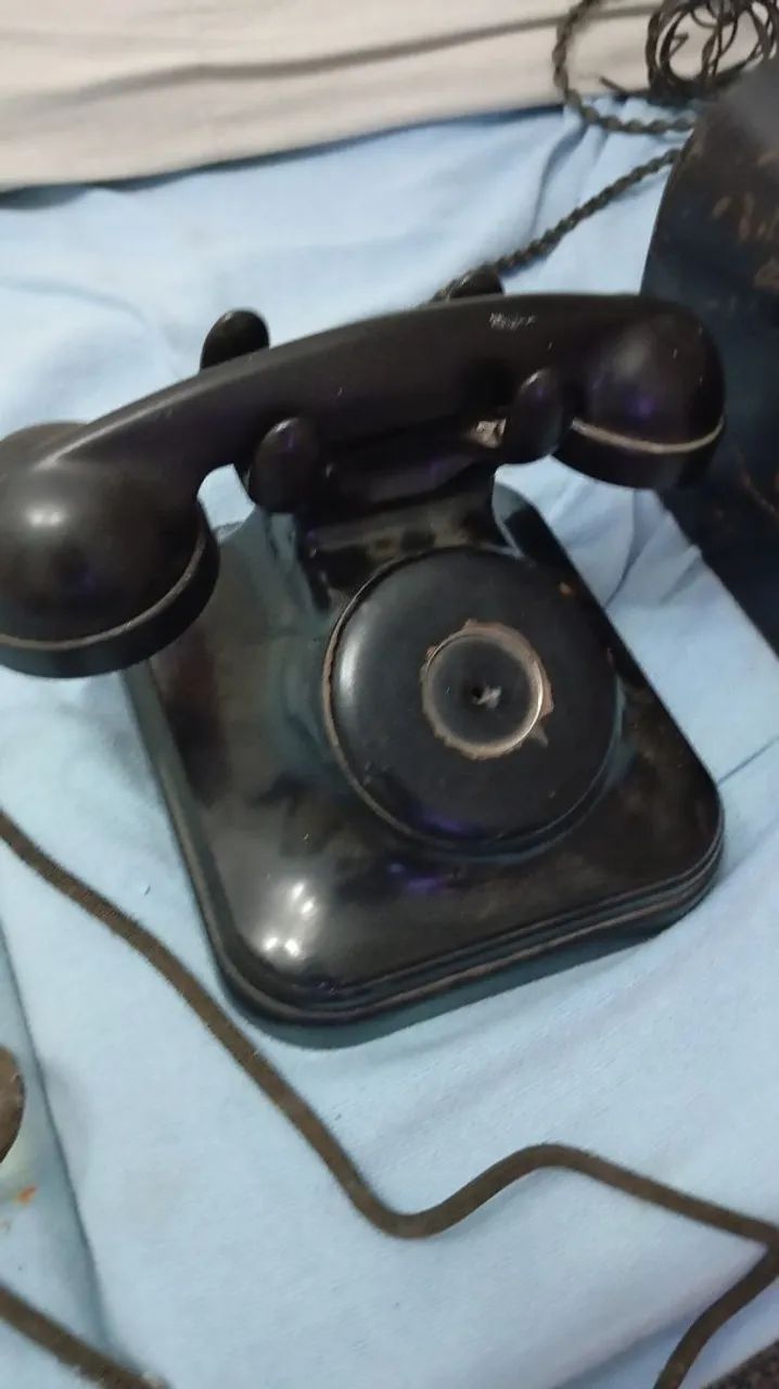 Telefone Fixo Antigo ramal da antiga rede ferroviária federal 1950 - Foto 5