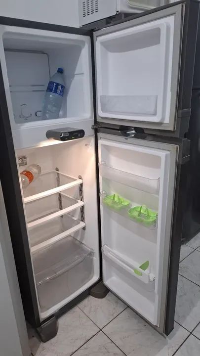 Geladeira Consul 278L prata  - Foto 4