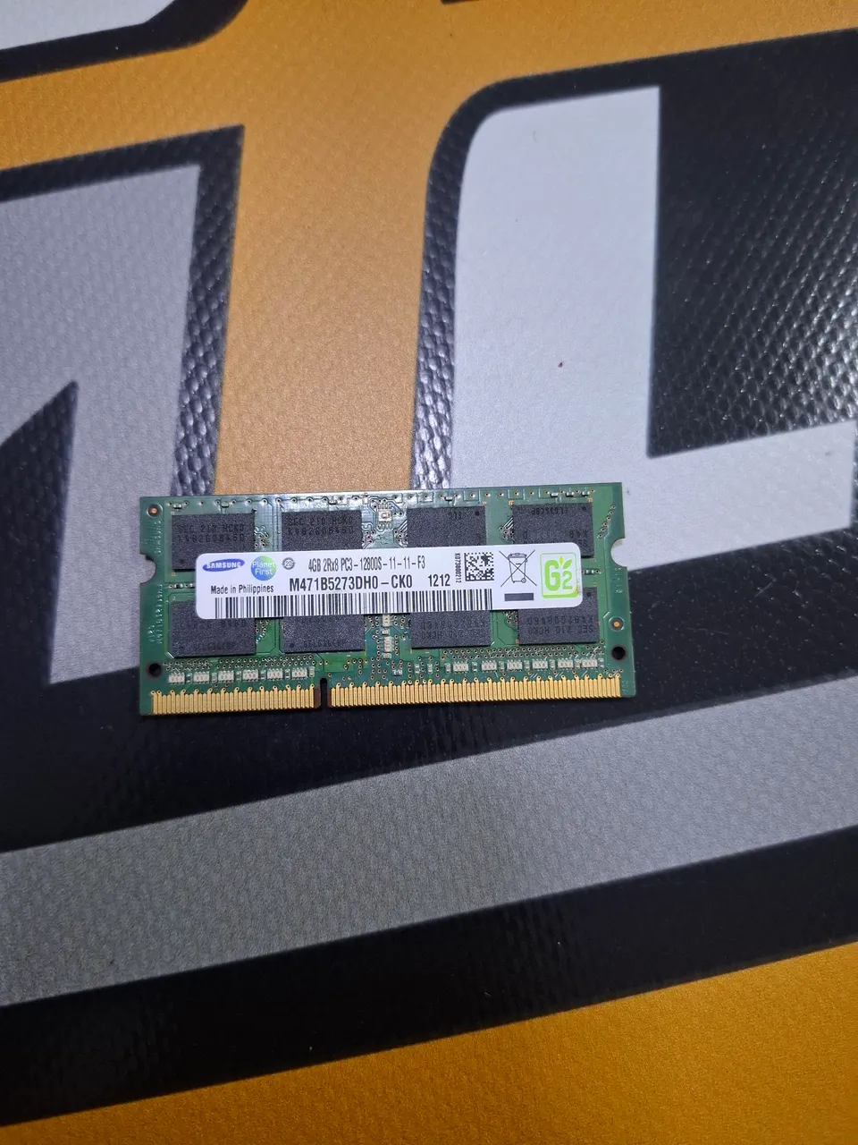 Memória RAM 4GB DDR3 Samsung para Notebook