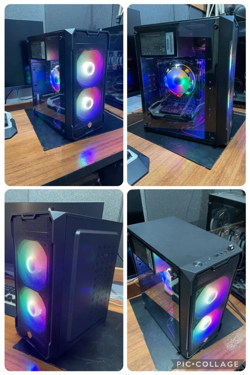 PC Gamer com RGB e Design Moderno