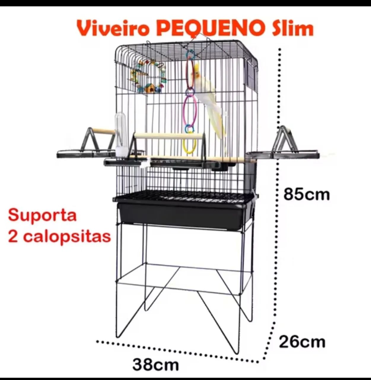 Viveiros para calopsitas periquitos e agapornis  - Foto 3