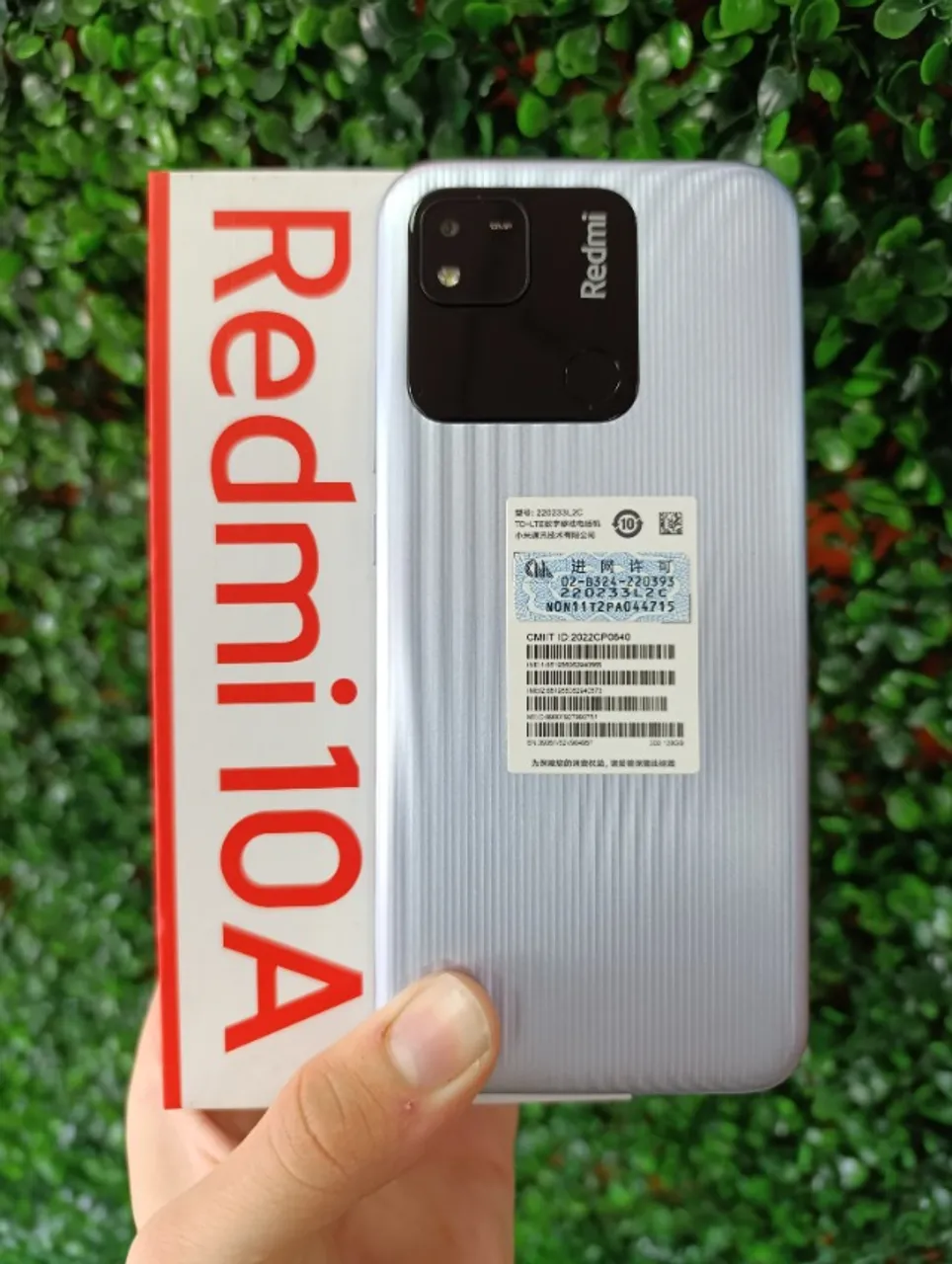 XIAOMI REDMI 10A 128GB/6GB RAM - 1 ANO DE GARANTIA!