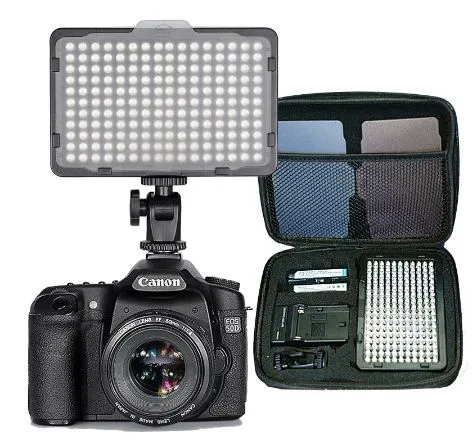 LED para Câmera com bateria (novo)