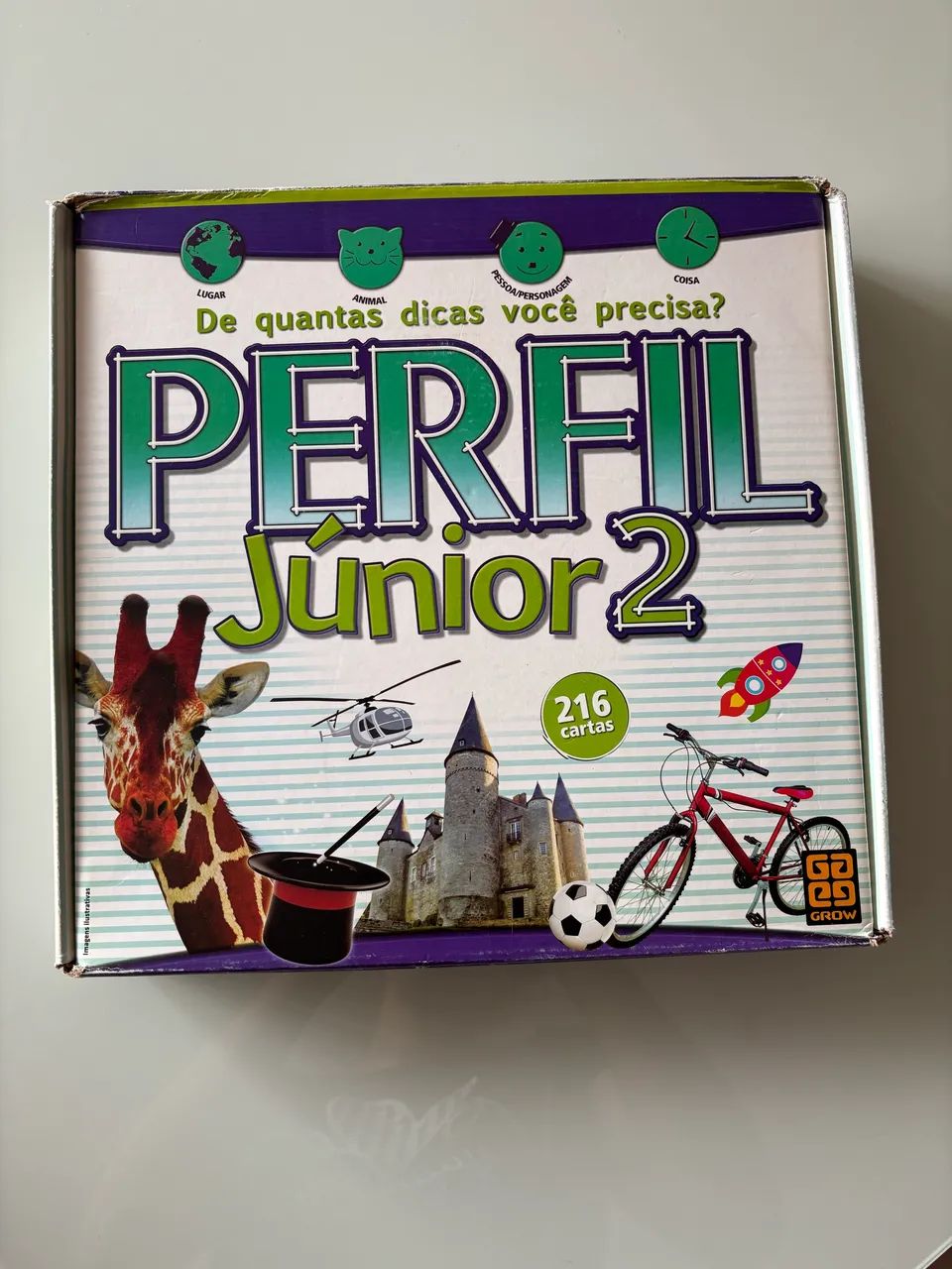 Jogo de Tabuleiro Perfil Junior 2 - Foto 2
