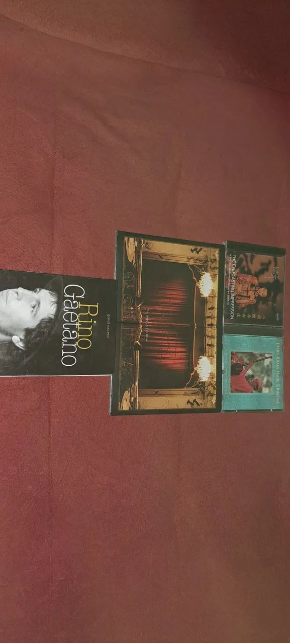 4 cds. Raríssimo importados 100,00 cada.