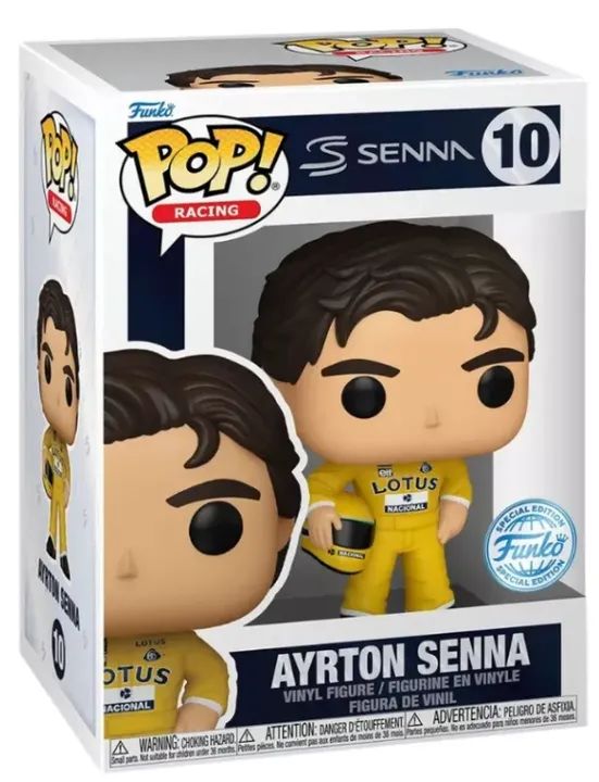Boneco Funko Pop! Racing Lotus - Ayrton Senna