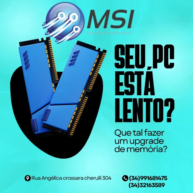 Sua máquina está lenta? Dê um upgrade na memória RAM e aumente a performance do seu PC
