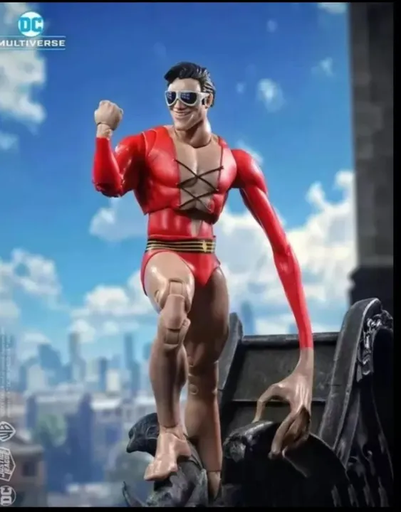 Plastic Man (Homem borracha) DC JLA MCFARLANE BAF COMPLETA