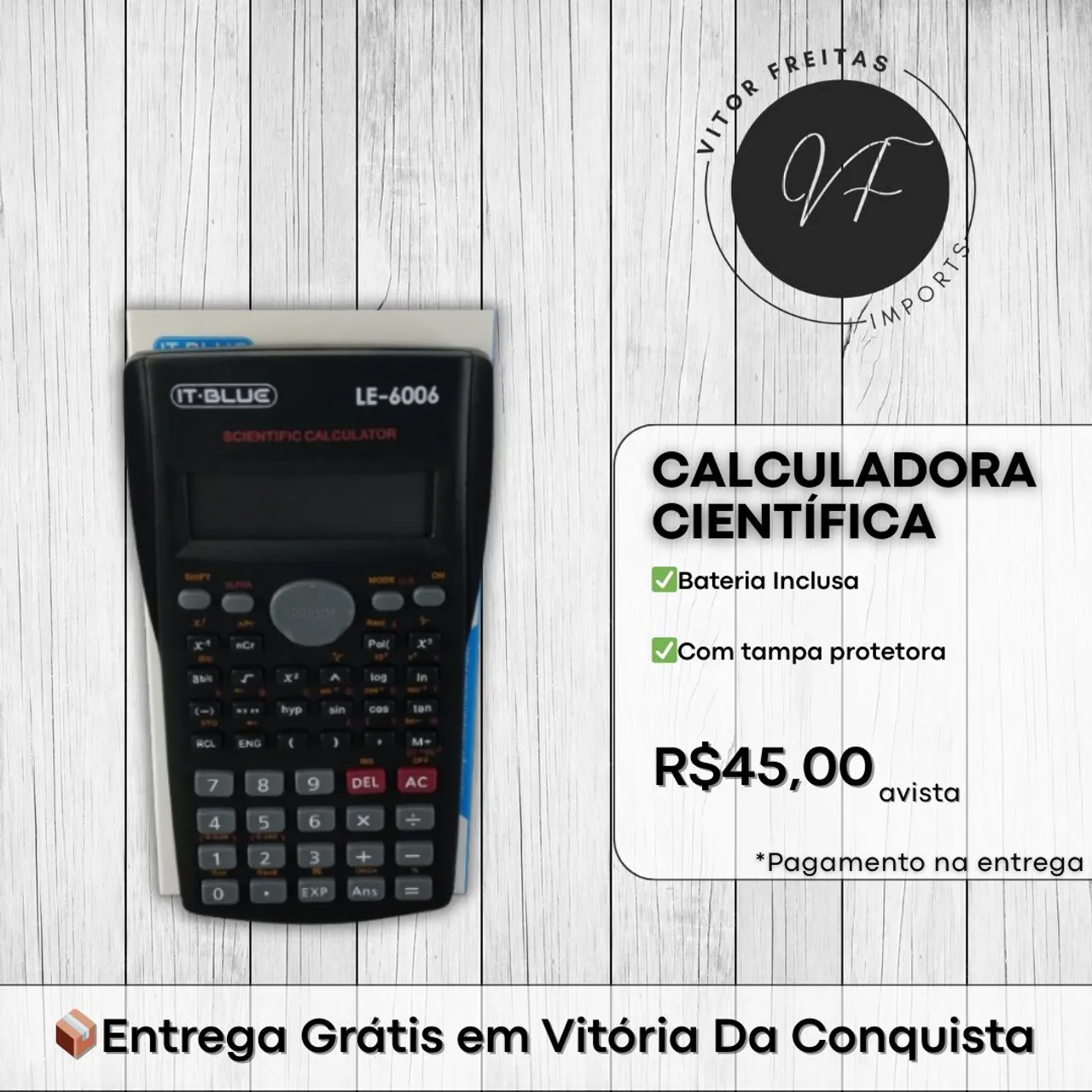 Calculadora Científica | Entrega Grátis