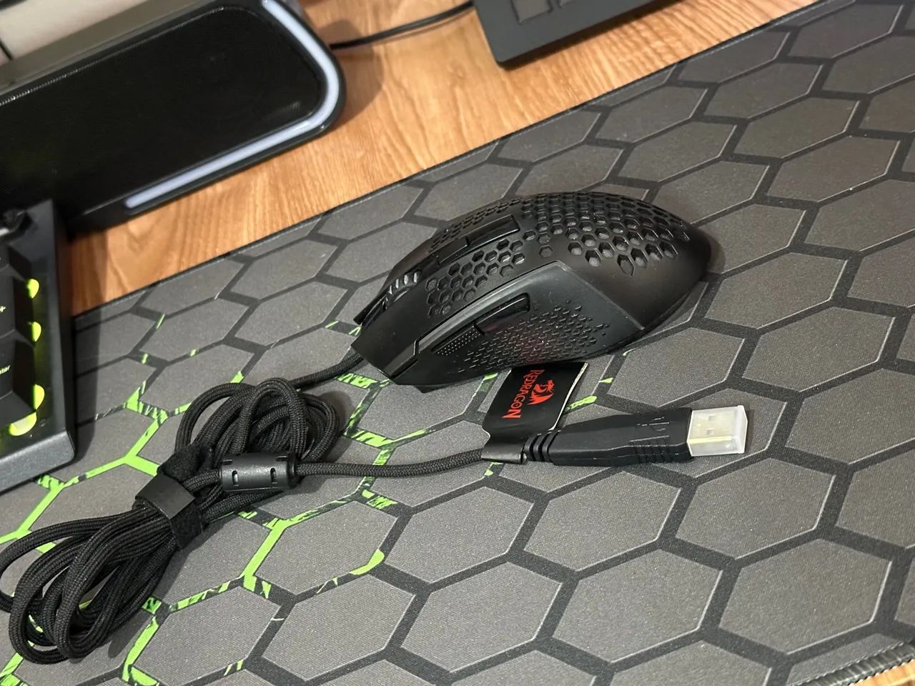 Redragon Reaping Plus Gaming Mouse, RGB, 6 Buttons, 52000 DPI, Black, M987P-K V264520769038211122