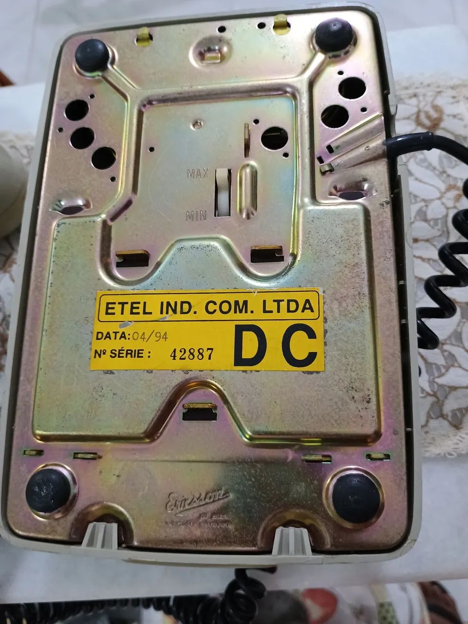 Aparelho de telefone antigo. - Foto 5
