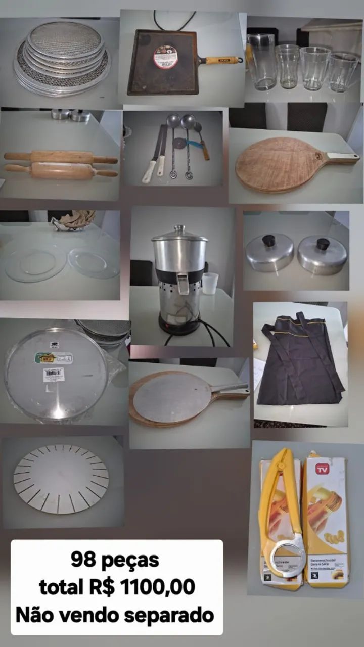 utensílios diversos