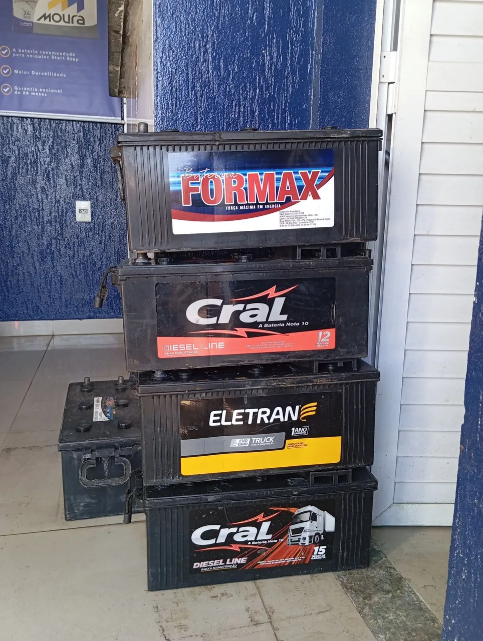 Baterias 150ah a partir R$250,00