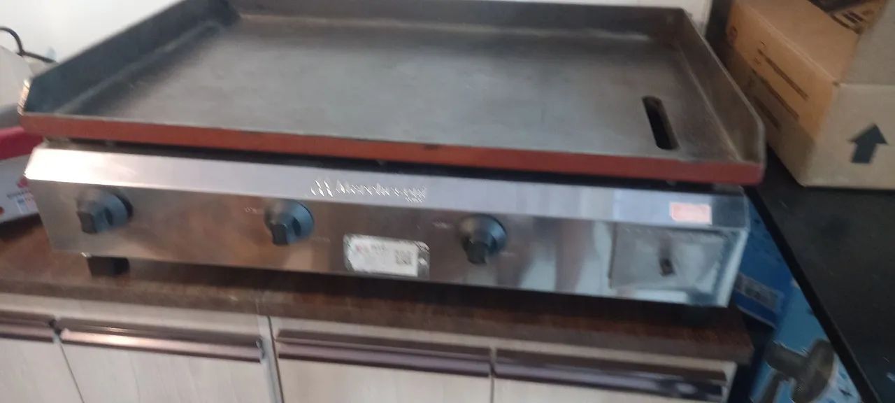 Chapa a Gás Profissional - Ideal para Restaurantes - Foto 3