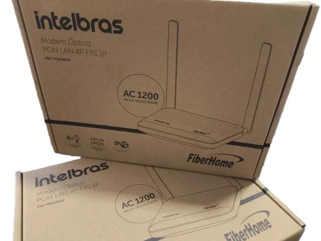 Roteador ont intelbras fiberhome AC1200