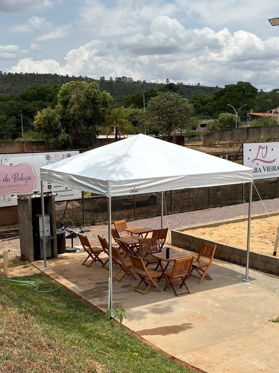 Tenda pirâmide nova! PROMOÇÃO!